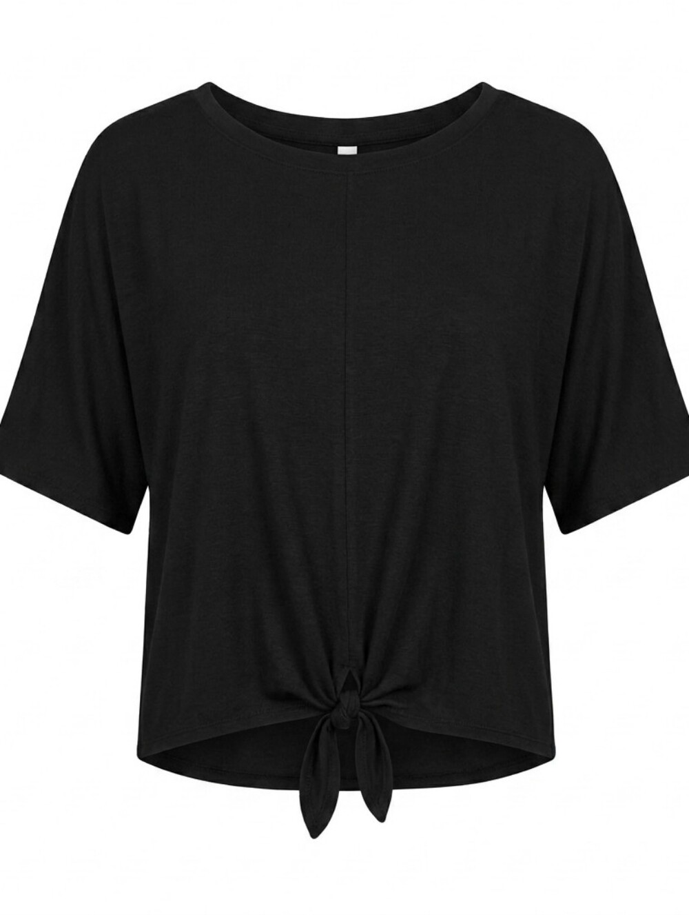 Old Navy Active Black Ribbed Tie Front Crop Top XL Short Sleeve Athleisure
